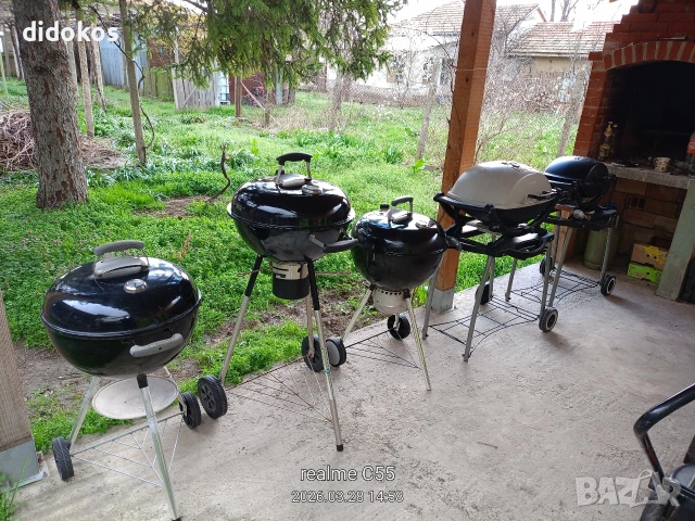 Барбекюта Weber на дървени въглища, снимка 17 - Барбекюта - 54018939