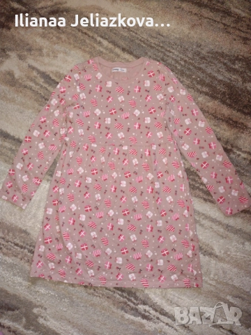 3 рокли размер 134 обща цена 10 лв , снимка 2 - Детски рокли и поли - 52825484