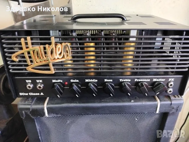 продавам лампов усилвател-копие на маршал-30 вата, снимка 2 - Китари - 56166060