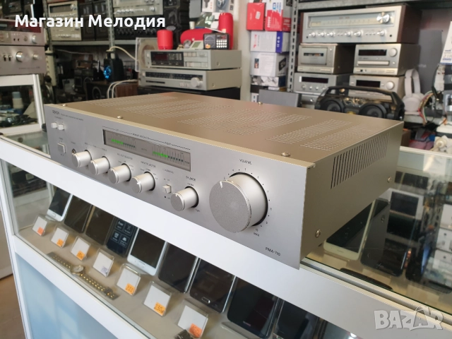 Усилвател DENON PMA-710 В отлично техническо и визуално състояние., снимка 6 - Ресийвъри, усилватели, смесителни пултове - 38919814