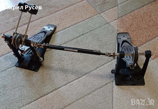 Двоен педал за барабани Pearl, снимка 4 - Ударни инструменти - 54162706