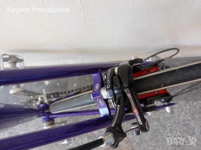 Италиански ретро шосеен велосипед. Модерна класика, снимка 11 - Велосипеди - 50596851