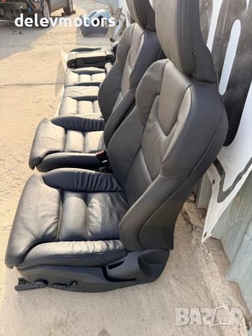 Кожени електрически седалки, кожен салон с подгрев от Volvo XC60 2 B5 Mild-Hybrid AWD 2.0 дизел, дви, снимка 6 - Части - 53879158