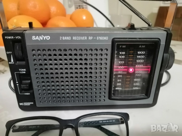 AM/FM радио SANYO RP-6160AD, снимка 2 - Радиокасетофони, транзистори - 52850472