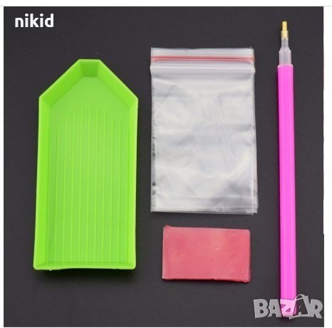 Червени гербери с пеперуда 5D диамантен гоблен картина мозайка за направа по схема с камъчета, снимка 2 - Гоблени - 32174316