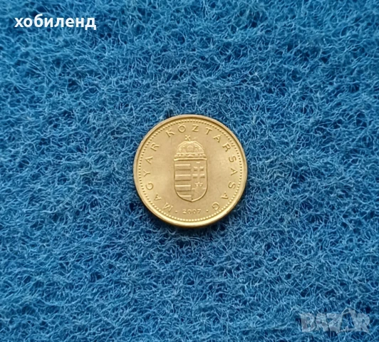 1 форинт Унгария 2007 нециркулирал , снимка 1