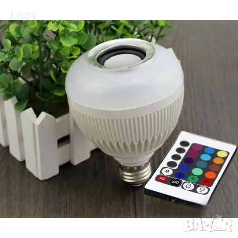 Музикална LED крушка WJ-L2 с Bluetooth, снимка 3 - Крушки - 48156844