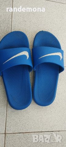 Джапанки Nike Kawa Slide Номер 32, снимка 3 - Детски джапанки - 42384564