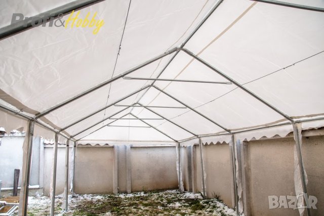 Професионални шатри 4м широки - здрави и водоустойчиви, снимка 6 - Други - 30545760