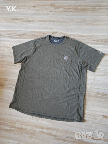 Оригинална мъжка тениска Carhartt Force, снимка 2 - Тениски - 50681855