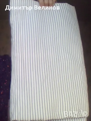 Памучен плат райе  ,100 % памук , снимка 4 - Платове и дамаски - 50066806