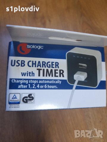 USB разклонител зарядно с таймер, снимка 3 - Оригинални зарядни - 30374752