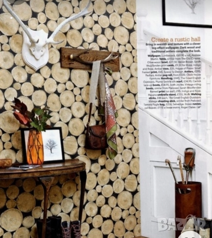 Пана от дървени шайби, снимка 12 - Декорация за дома - 39710152