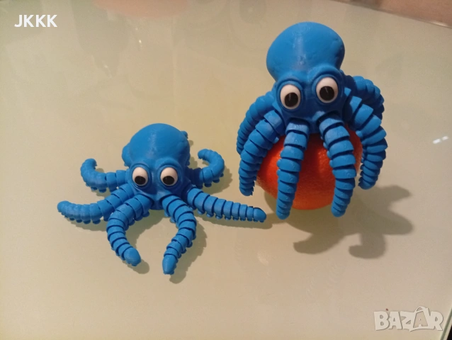 3D октоподи с подвижни пипала , снимка 3 - Декорация за дома - 53166709