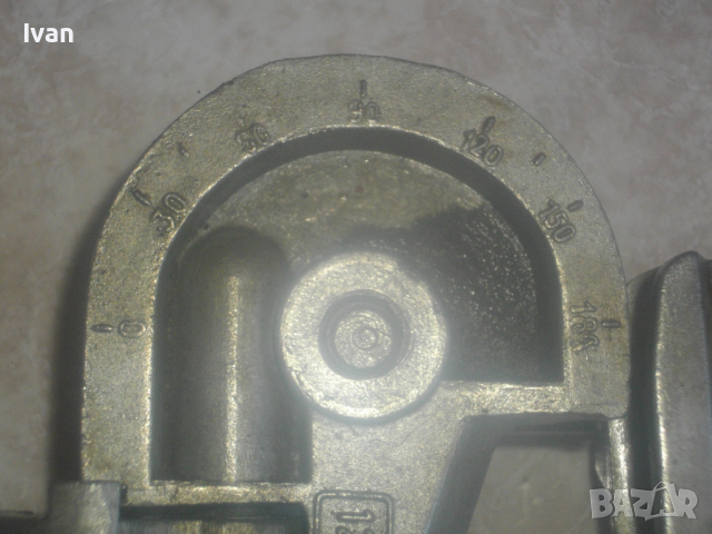 Немски Ръчен Тръбогиб 12мм-Уред за огъване на меки и полутвърди тръби-Масивен-Отличен-Радиус 35мм, снимка 6 - Други инструменти - 44560799