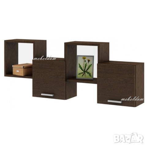 Етажерка за стена с плавни врати(код-0214), снимка 3 - Етажерки - 40877673