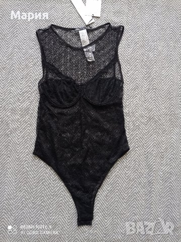Zara боди с дантела размер S, снимка 5 - Бельо - 44411934