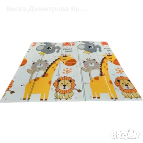 Двулицев образователен детски килим 180 х 200 см , снимка 7 - Други - 53990191