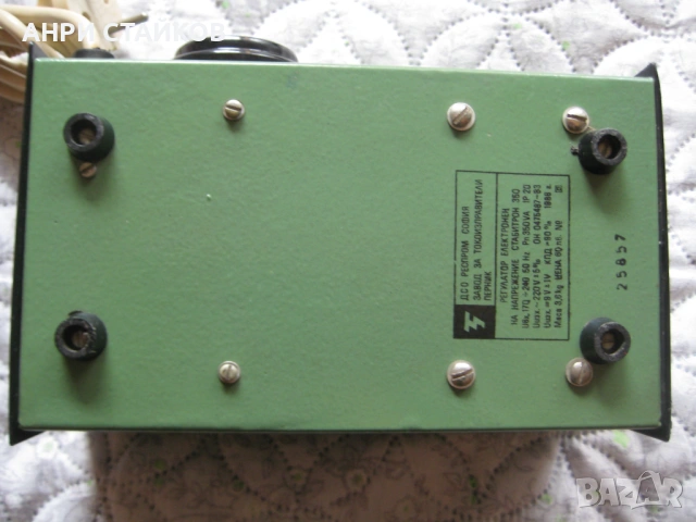 Продавам стабилизатор български стабитрон 350, снимка 8 - Друга електроника - 53016827