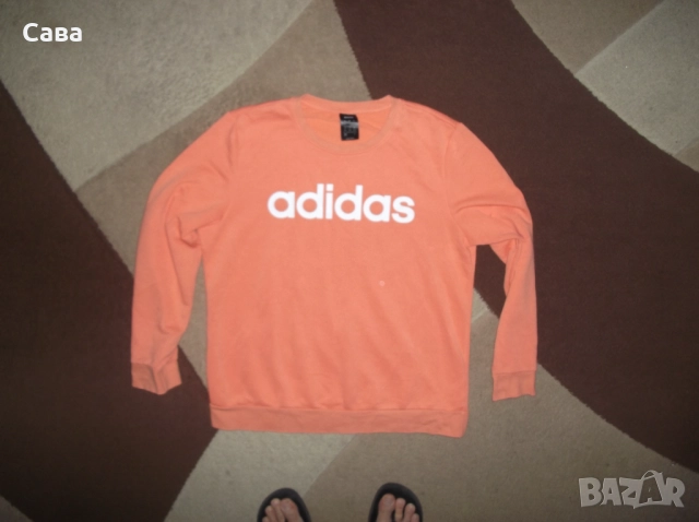 Блуза ADIDAS  дамска,ХЛ-2ХЛ, снимка 2 - Блузи с дълъг ръкав и пуловери - 51946761