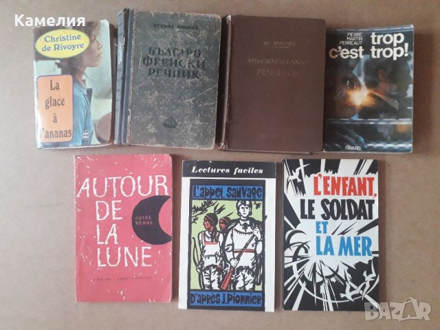 Българо-Френски речници + 5 книги, снимка 1