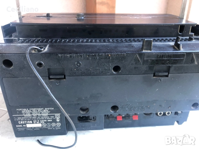 JVC PC-30V-за части!, снимка 6 - Радиокасетофони, транзистори - 51612650