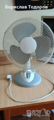 Компактен вентилатор 30см, снимка 5 - Вентилатори - 51432805