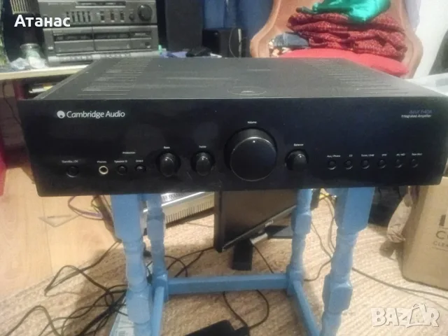 Качествен усилвател Cambridge Audio Azur 640A (Черен) – Перфектно състояние!