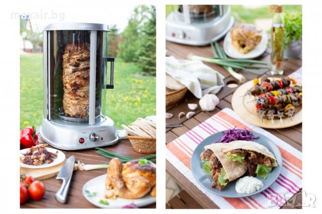 Вертикален грил  Rohnson R 2540 * Безплатна доставка * Гаранция 2 години, снимка 13 - Скари - 32181382