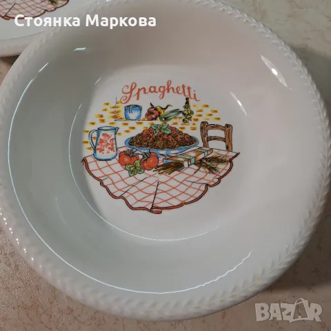 Италиански чинии за спагети