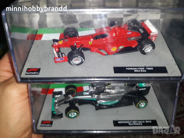 Formula 1 Ferrari Lotus Jordan Jaguar Brabham McLaren Honda  Hesketh Williams Renault Mercedes 1.43, снимка 12 - Колекции - 52267757