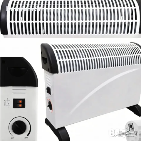 Електрически конвектор 2000 W с термостат , снимка 2 - Отоплителни печки - 56289647