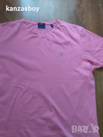 gant - страхотна мъжка тениска КАТО НОВА ХЛ, снимка 6 - Тениски - 47324836