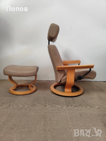 Релакс кресло Ekornes Stressless, снимка 9 - Дивани и мека мебел - 52435023
