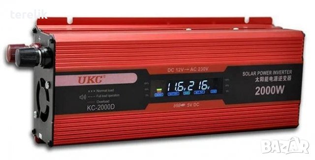 ПРОМОЦИЯ!!! ИНВЕРТОРИ UKC от 300W до 4000W -12V или 24v /220V, 29,98 лв, снимка 13 - Аксесоари и консумативи - 39628410