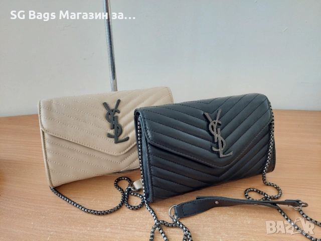Ysl yves saint laurent дамска чанта през рамо лукс чанта  код 219, снимка 3 - Чанти - 43945983