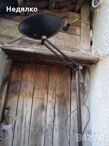 Колекционерска стара,разтегателна, раздвижна лампа, снимка 4 - Антикварни и старинни предмети - 35612980