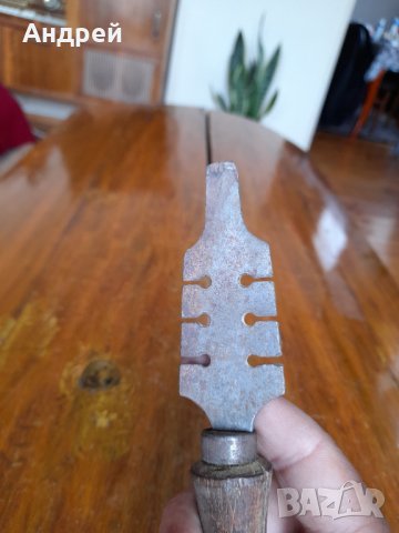 Старинен инструмент #13, снимка 3 - Антикварни и старинни предмети - 34313951