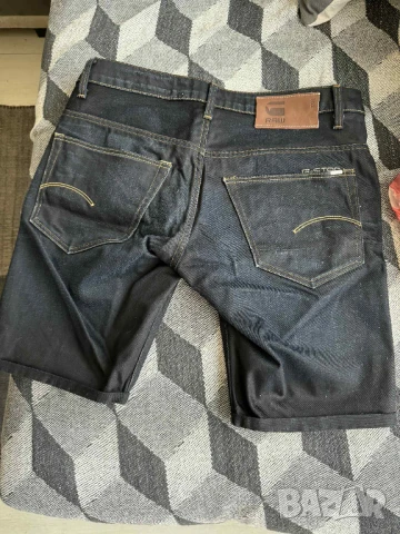 G-Star RAW 3301 LOW TAPERED-къси дънки нови, снимка 2 - Дънки - 50735526