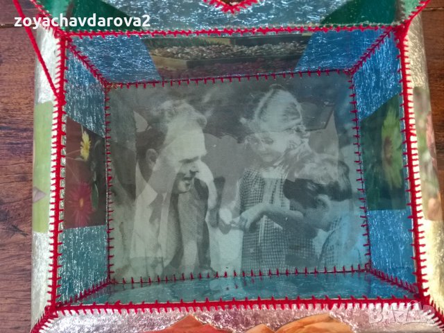 СТАРА КУТИЯ ЗА БИЖУТА РЪЧНА ИЗРАБОТКА, снимка 7 - Антикварни и старинни предмети - 29278357