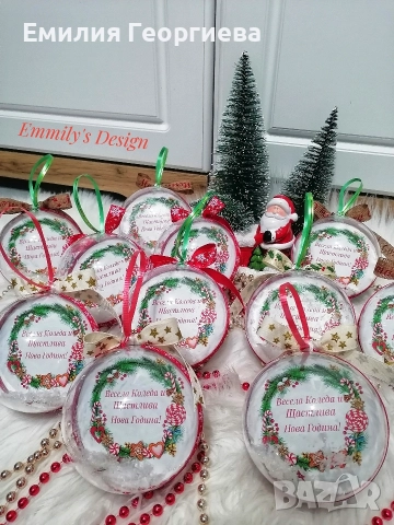 Коледни топки със снимки на най-ниски цени , снимка 18 - Други - 52822318