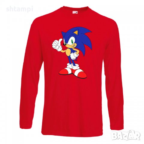 Мъжка тениска Sonik 005 Игра,Изненада,Подарък,Празник,Повод, снимка 5 - Тениски - 37244680