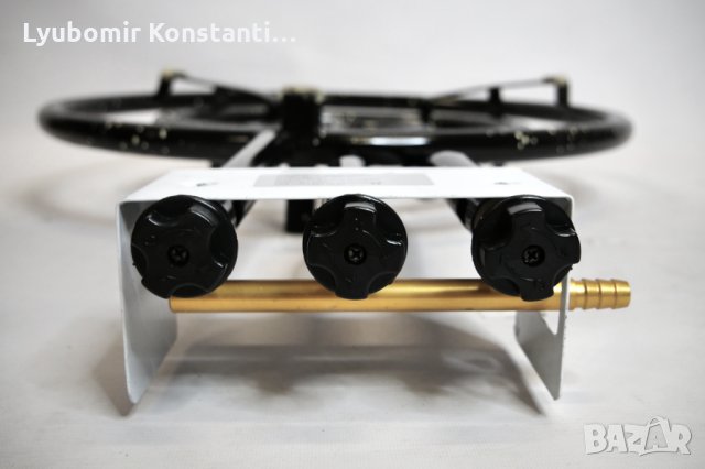 Газова пирустия, саджак на 3 кръга, снимка 2 - Котлони - 31732093