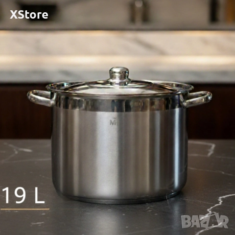 Неръждаема тенджера - MERCURY HAUS COSMO PREMIUM , снимка 8 - Съдове за готвене - 52295969