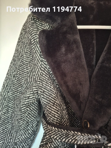 Двулицево палто, снимка 5 - Палта, манта - 52160304