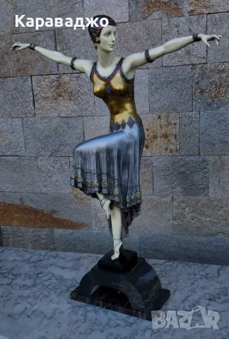 Бронзови Фигури Ар Деко, снимка 13 - Други - 50426418