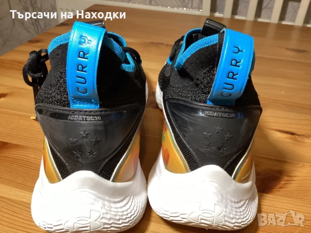 Мъжки маратонки Under Armour Curry Flow 8 Feel Good Flow Tie Dye EU 45 US 11, снимка 6 - Маратонки - 51982536