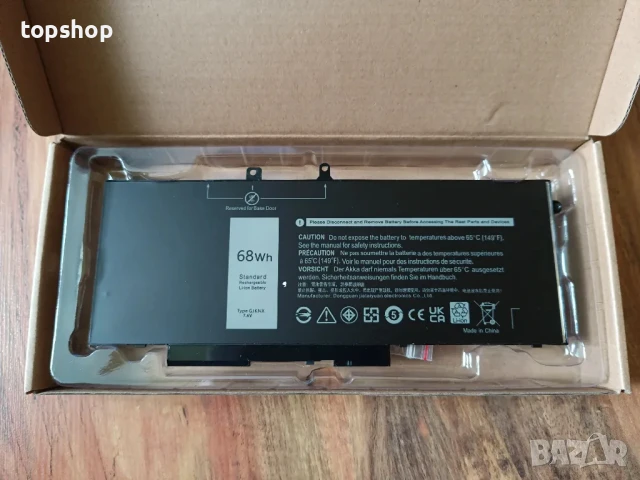 Нова проверена батерия за DELL Latitude 5580, 5590, 5591, 5480, 5491 - GJKNX