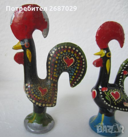 петел петли, Португалия фигура, метал, метални, дървени петел солница пано, снимка 9 - Други ценни предмети - 31623044