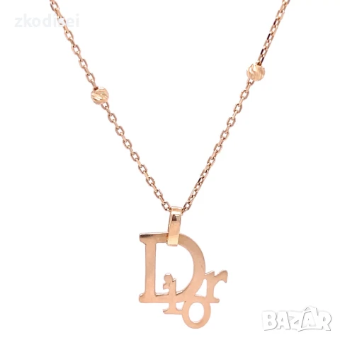Златнo колие Christian Dior 4,42гр. 42,0см. 14кр. проба:585 модел:32219-6
